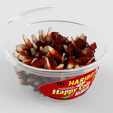 Delicious Marmalade Haribo - Cola & Riesen! 3D model image 1 