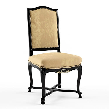 Regence Chair: Classic Elegance. 3D model image 1 