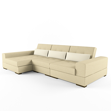 Modular Comfort Sofa: "Salvador" (by Factory Mirlacheva) 3D model image 1 