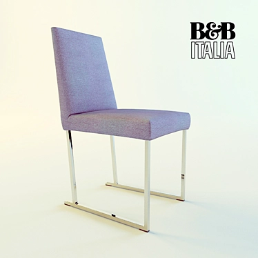 Modern Designer Chair: Solo B&B 3D model image 1 
