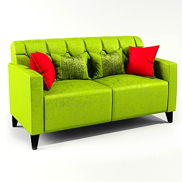 Comfy Modern Sofa 3D model image 1 