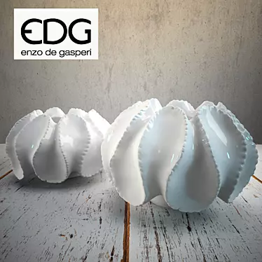 Enchanting Chakra Vases: EDG's Artistic Touch 3D model image 1 