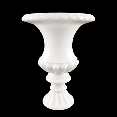 Elegant Marble Antique Vase 3D model image 1 