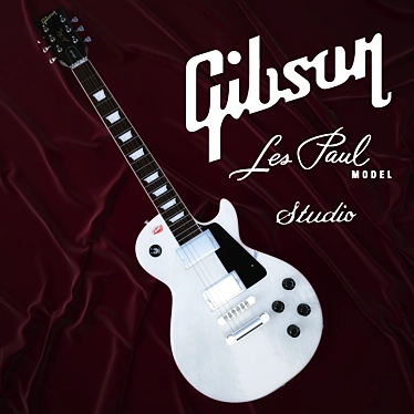 Gipson Les Paul Studio: Alpine White 3D model image 1 
