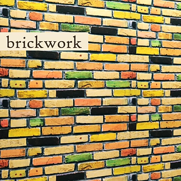 Solid Brickwork: Durable and Reliable 3D model image 1 