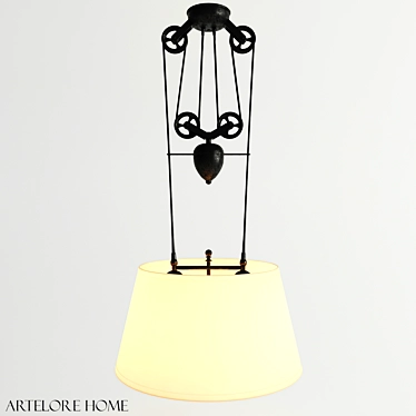 Elegant Gabriela Ceiling Lamp 3D model image 1 