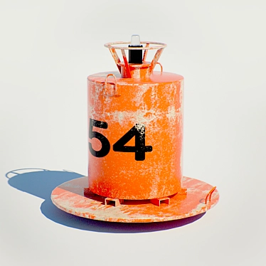 Marine Buoy: V-Ray, Octane Render Settings 3D model image 1 