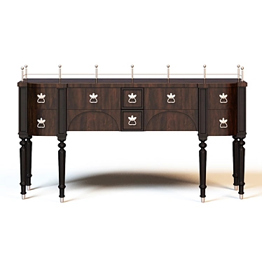 Elegant Maitland Smith Chest 3D model image 1 