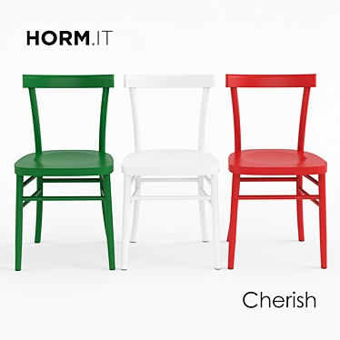 Modern Comfort: Horm Cherish Chair 3D model image 1 