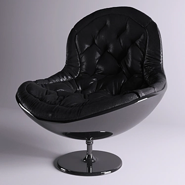 Elegant 3ds Max Armchair 3D model image 1 