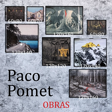 Modern Spanish Art: Paco Comet 3D model image 1 