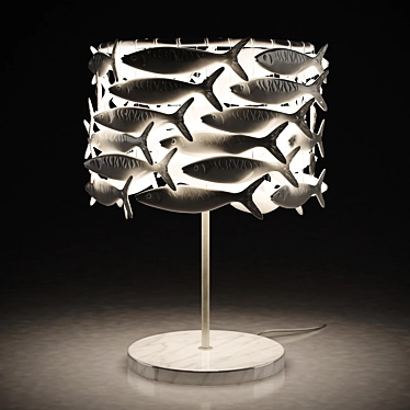 Artful Shoal Table Lamp 3D model image 1 