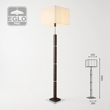 Modern Style Floor Lamp: Eglo Tosca 3D model image 1 