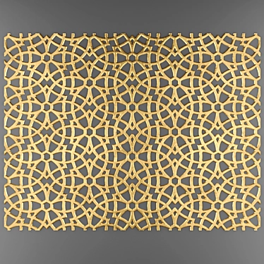 3D Wall Panel Decor 3D model image 1 