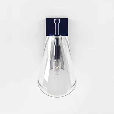 Modern Bevel Sconce Light 3D model image 1 