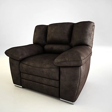 Cezar Armchair: Elegance & Comfort 3D model image 1 