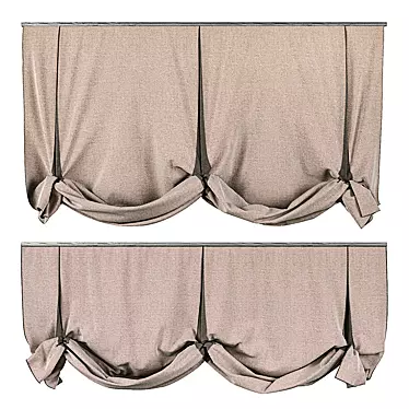 Versatile London Blinds Set 3D model image 1 