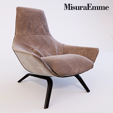 Elegant Ermes Armchair 3D model image 1 