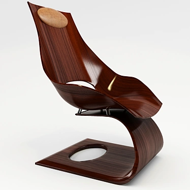 Elevated Serenity: Dream Chair 3D model image 1 