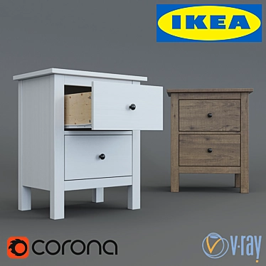 Versatile HEMNES: Perfect for Corona & V-ray 3D model image 1 