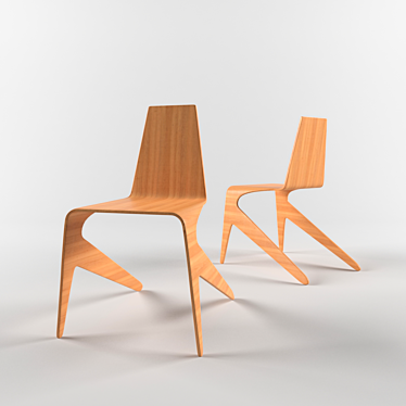 Modern Autonomous Mosquito Chair 3D model image 1 