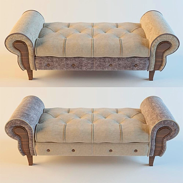 Cozy Seating Solution 3D model image 1 