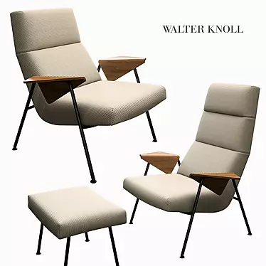 Eleganza Votteler Chair - Timeless Luxury 3D model image 1 