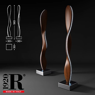 RIVA 1920 Fiamma: Modern Elegance 3D model image 1 