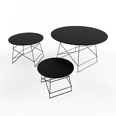 Versatile Grid Table, Innovative Design 3D model image 1 