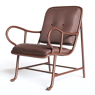 Luxury Gardenias Indoor Armchair 
Elegant Gardenias Indoor Chair 
Stylish Gardenias Indoor Seating 3D model image 1 