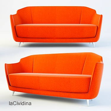 Italian Made Folies Sofa 3D model image 1 