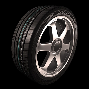 Maximal Performance Wheel Set 3D model image 1 