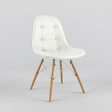 Modern Elegance: Eames Eiffel Chair 3D model image 1 