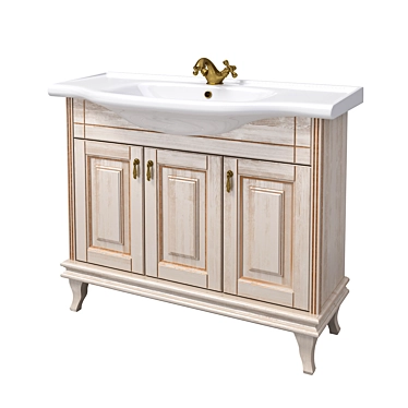 Pedestal with washbasin "BEATRICHE" (manufacturer - "Aqua Rhodes")