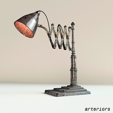 Elegant Fraiser Desk Lamp 3D model image 1 