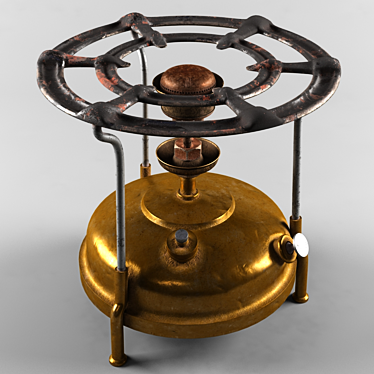 Portable Primus Stove: Turbocharged Efficiency 3D model image 1 