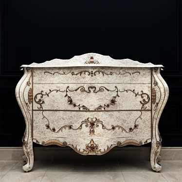 Luxurious Classic Sink by Mobili di Castello 3D model image 1 