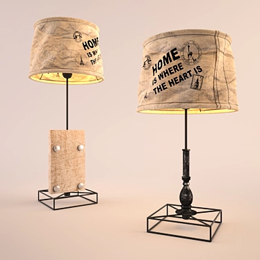Eglo Vintage Lamp (2015 Collection) 3D model image 1 