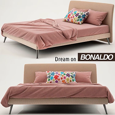 Bonaldo Dream on Bed - Ultimate Comfort and Elegance 3D model image 1 