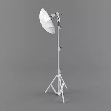 Soft Light Photography Umbrella 3D model image 1 