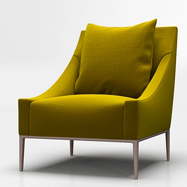 Elegant Jean Armchair by B&B Italia 3D model image 1 