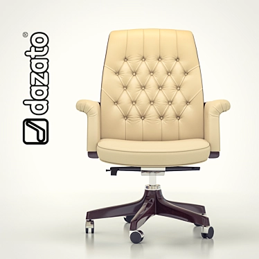 Elegant Opera B High Back Chair 3D model image 1 