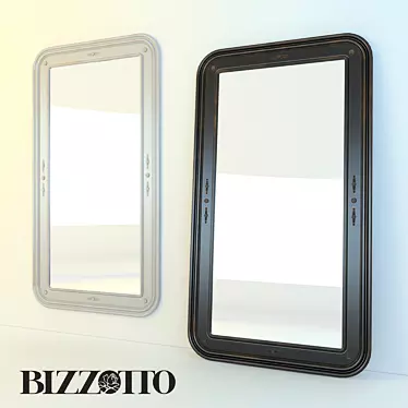 Elegant Bizzotto Art Mirror 3D model image 1 