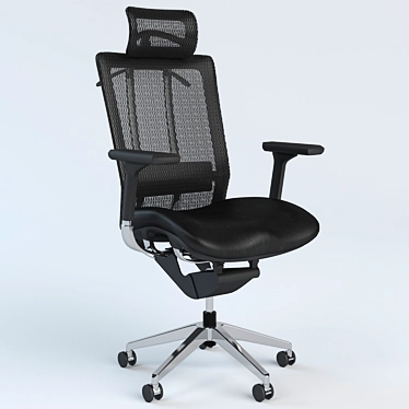 Elevate Your Office: Madrid Chair 3D model image 1 