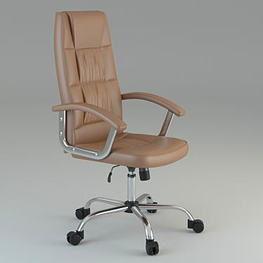 Premium Executive Chair FX-330 3D model image 1 
