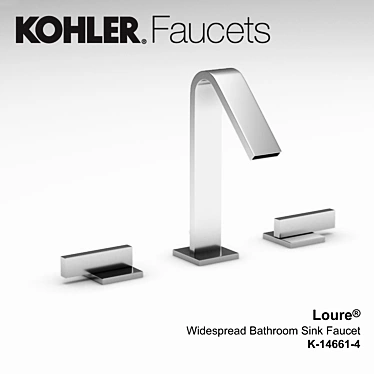 Kohler Loure Lever Handle Faucet 3D model image 1 