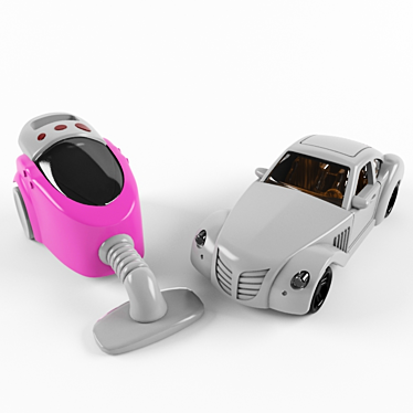 2-in-1 Vac & Toy: Clean and Play 3D model image 1 