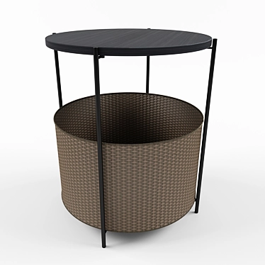 Ligne Roset Cestino: Elegant Occasional Table 3D model image 1 