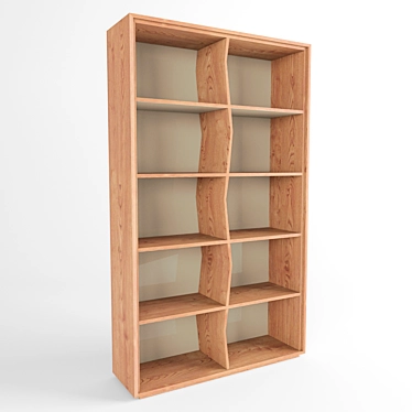 Ligne Roset LAPA: Stylish Book Shelf 3D model image 1 