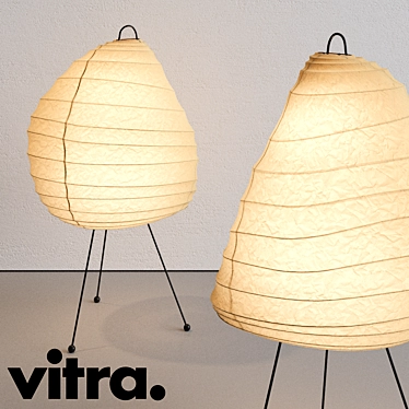 Vitra Akari 1N: Sleek Illumination Solution 3D model image 1 